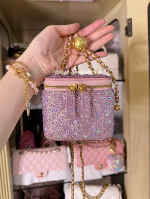 PRINCESS CRYSTAL VANITY CASE